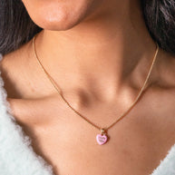 Sweethearts® 'I Luv You' Charm Necklace