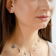 Bridal Multi-Charm Necklace