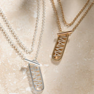 Mama Toggle Pendant Necklace