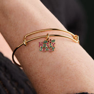 'Holly Jolly' Charm Bangle