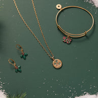 'Holly Jolly' Charm Bangle