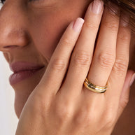 Baguette Stacking Ring Set of 3