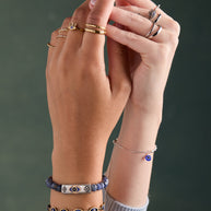 Antique Evil Eye Stretch Bracelet