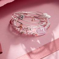 Breast Cancer Awareness Pink Ribbon Flex Cuff
