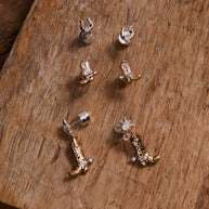 Cosmic Cowgirl Earring Stud Set of 2