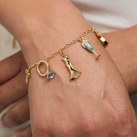 Bridal Multi-Charm Bracelet