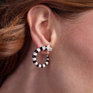 BEETLEJUICE™ Sandworm Hoop Earring