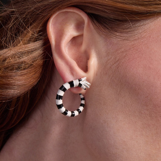 BEETLEJUICE™ Sandworm Hoop Earring