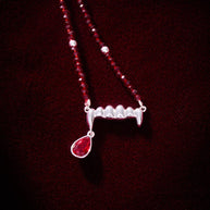 Vampire Teeth Fangs Pendant