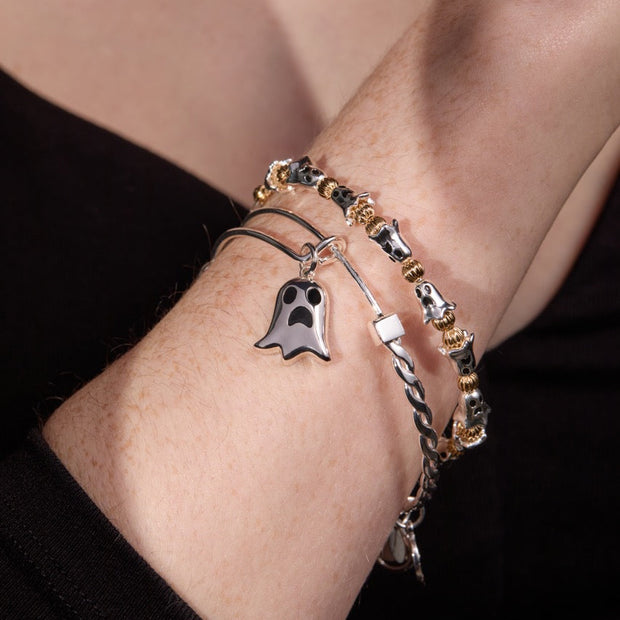 Ghost Beaded Bangle