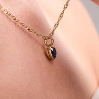 September 'Protection' Heart Birthstone Charm