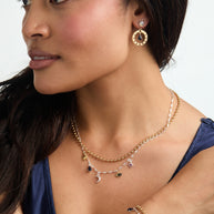 Moon Phase Statement Earring