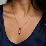 'You Are Loved' Potion Bottle Slider Necklace
