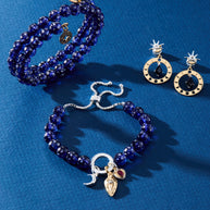 Moon Magic Beaded Wrap Bracelet