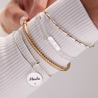 Abuela Charm Bangle