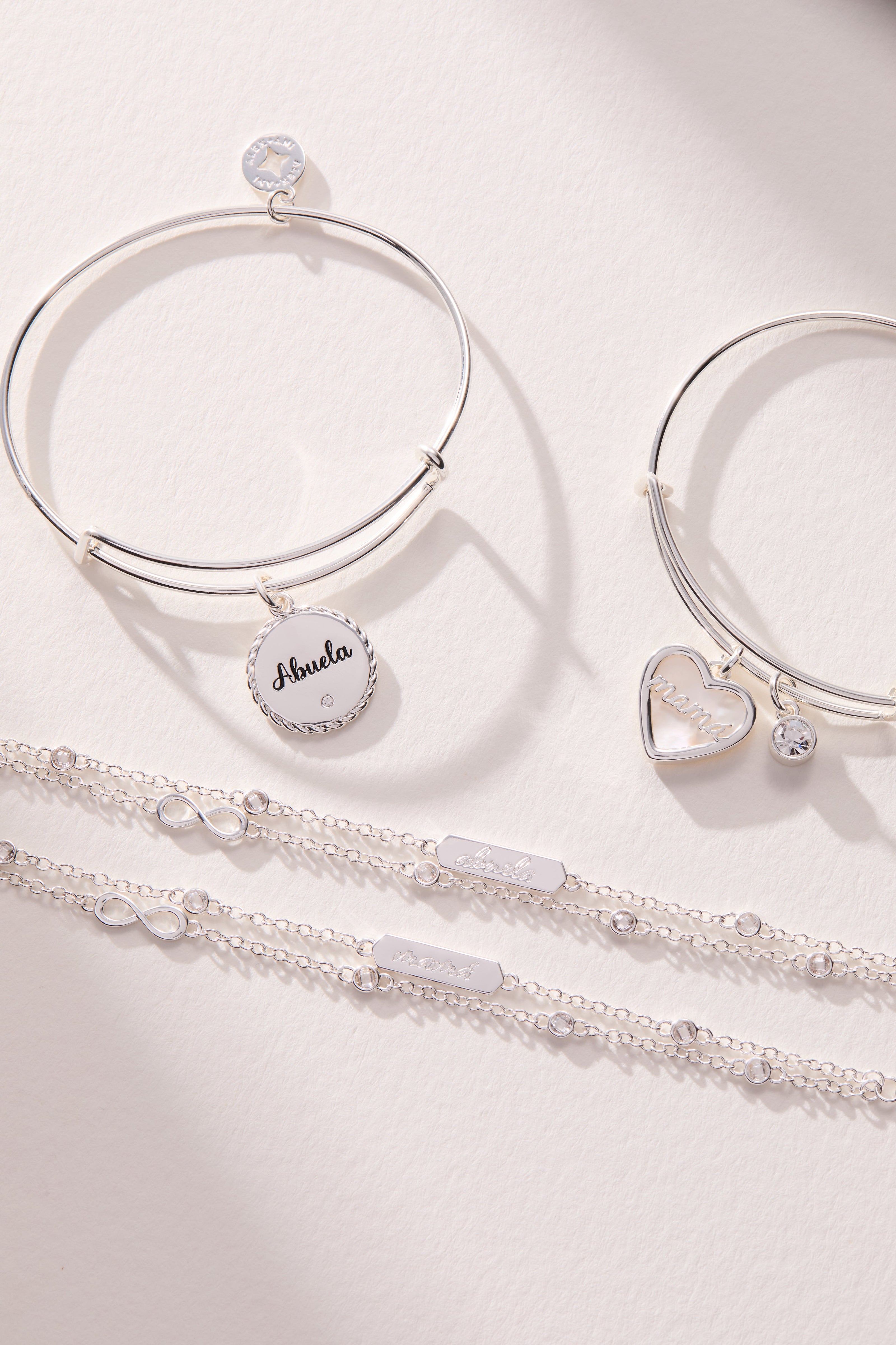 Abuela Infinity Chain Double Strand Bracelet