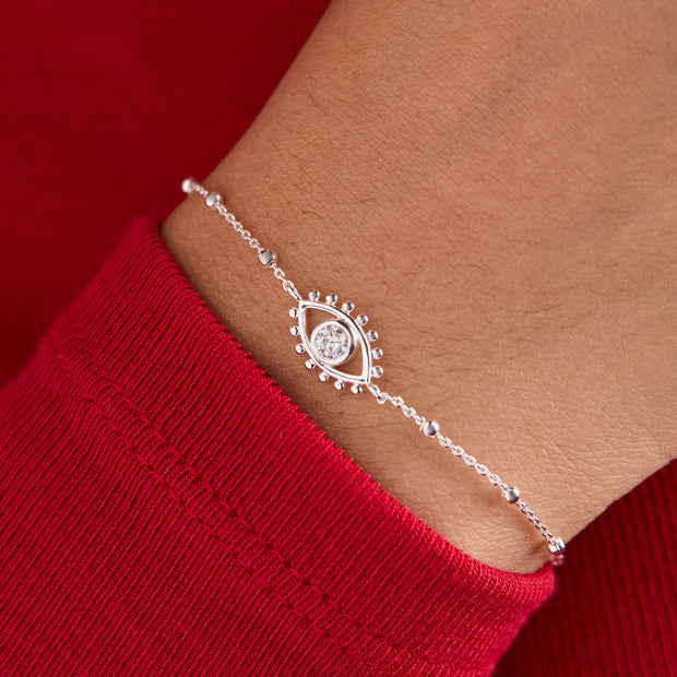 Evil Eye Inline Bracelet