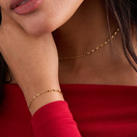 Multi Faceted Chain Necklace