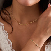 Floret Chain Necklace