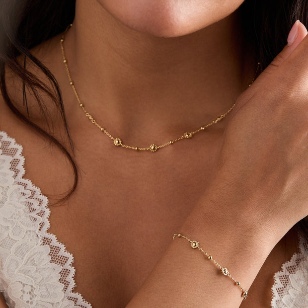 Floret Chain Necklace
