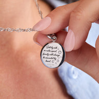 Mom Butterfly Disc Charm