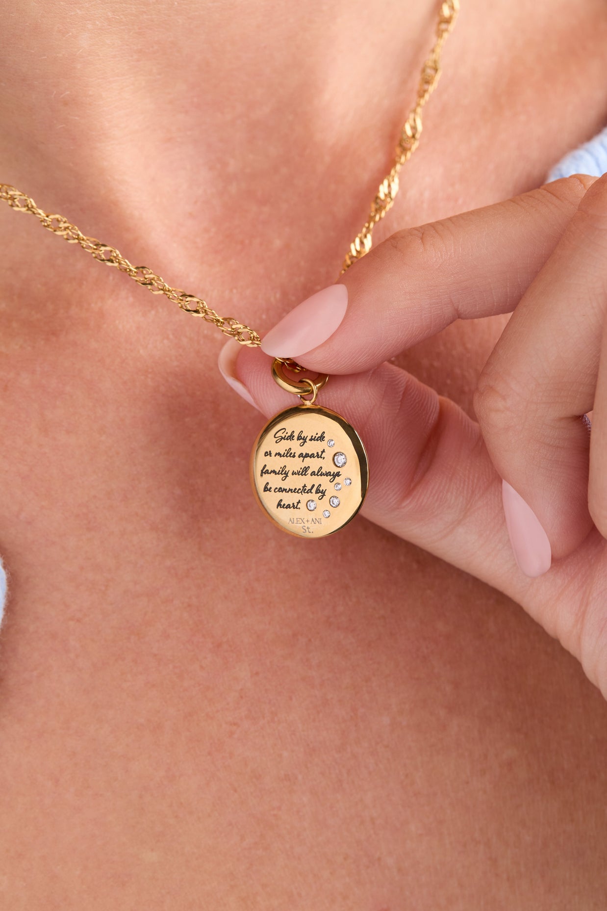 Grandma Hummingbird Disc Charm