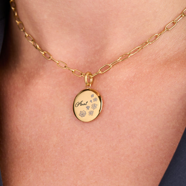 Paperclip Charm & Layering Necklace