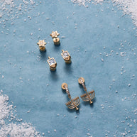 Hanukkah Stud Set