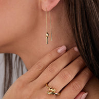 Harry Potter™ Great Hall Candle Threader Earrings