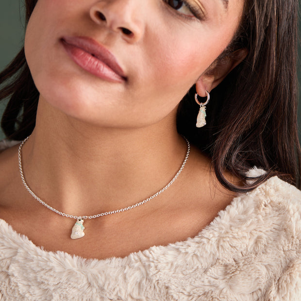 Polar Bear Pendant Necklace