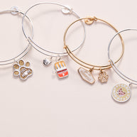 Cat Mom Charm Bangle
