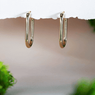 Love and Luck Wheel Hoop Earrings