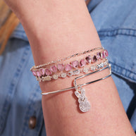PEEPS® Crystal Bunny Bangle