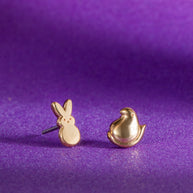 PEEPS® Bunny and Chick Stud Earrings
