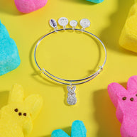 PEEPS® Crystal Bunny Bangle
