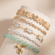 PEEPS® Pearlized Bunny Charm Bracelet
