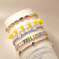 PEEPS® Crystal Bunny Bangle
