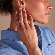 Bamboo Trio Ring Set