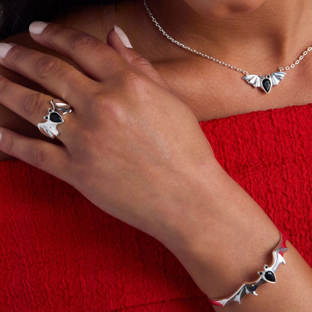Crystal Bat Cuff