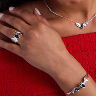 Crystal Bat Ring