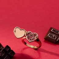 Box of Chocolate Locket Ring