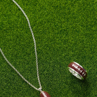 Football Fidget Ring