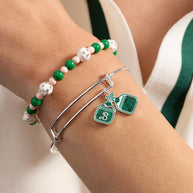 Barbie™ Pickleball Beaded Charm Bangle