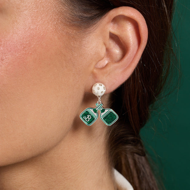 Barbie™ Pickleball Drop Earrings