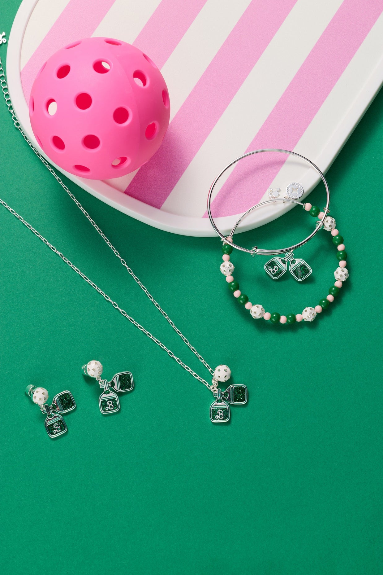 Barbie™ Pickleball Drop Earrings