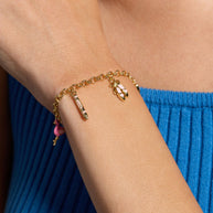 Crayola Fan Favorites Tickle Me Pink Charm Bracelet