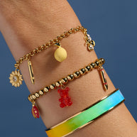 Crayola Fan Favorites Scarlet Charm Stretch Bracelet