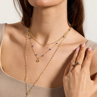 Festival Stranded™ Evil Eye Necklace