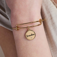 Grandma 'Wise And Warm, Her Love Feels Like Home' Charm Bangle