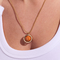 Basketball Spinner Pendant
